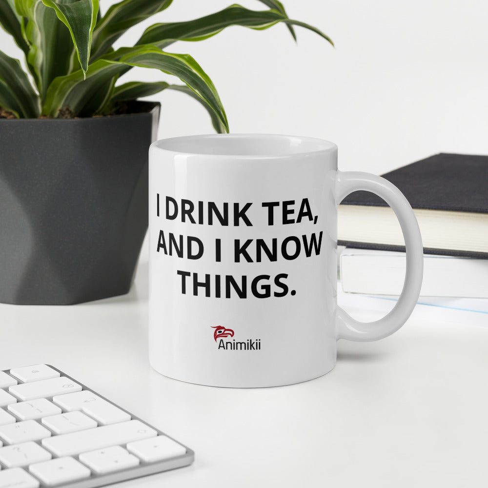 Elder Mug - I drink tea and I know things.